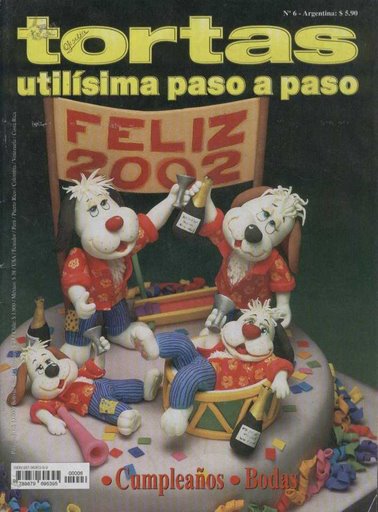 Revista Tortas Utilísima N 06 Feliz 2002 AR