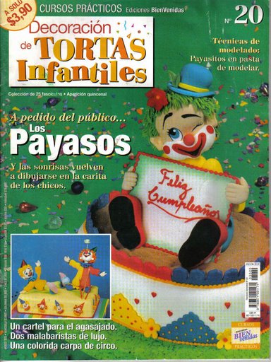 Decoracao de tortas Infantil N20